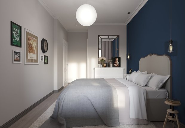 Фотография: Спальня в стиле Скандинавский, Светлана Гаврилова, Дарья Ельникова, OM Design, Бюро «Общая Площадь», Александра Гартке, Студия 20:18, Анастасия Кудряшова, ПРЕМИЯ INMYROOM, Александр Кучин – фото на INMYROOM