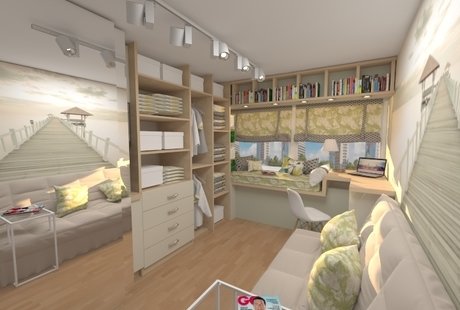 Квартира-студия 17м2