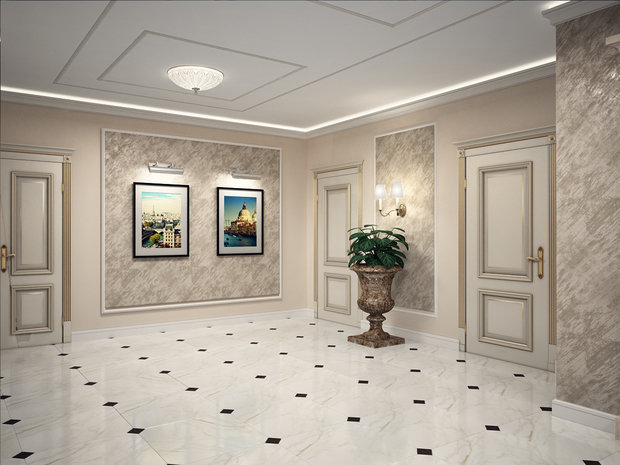 Фото из портфолио Ещё один проект холла – фотографии дизайна интерьеров на INMYROOM