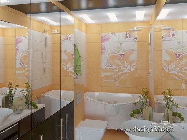 Фото из портфолио Ванные – фотографии дизайна интерьеров на INMYROOM