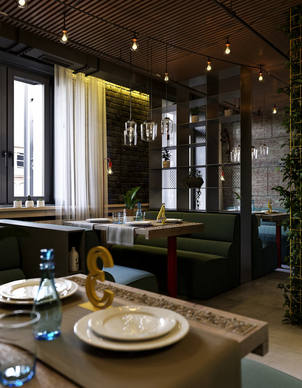 Фото из портфолио PITER BAR  – фотографии дизайна интерьеров на INMYROOM