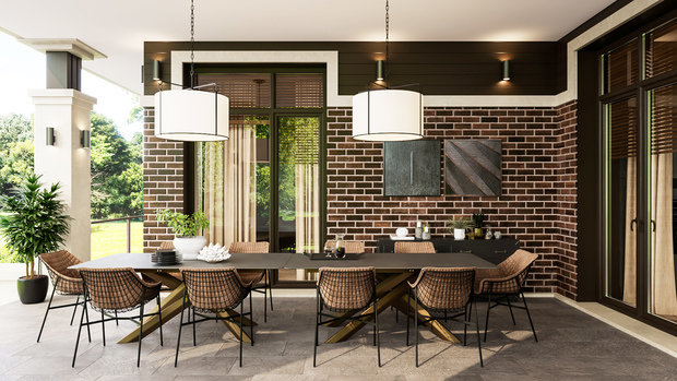 Фото из портфолио Дом в Подмосковье – фотографии дизайна интерьеров на INMYROOM