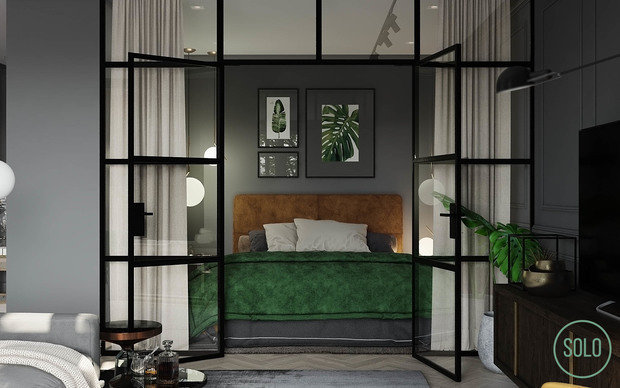 Фото из портфолио Вельвет и Латунь – фотографии дизайна интерьеров на INMYROOM
