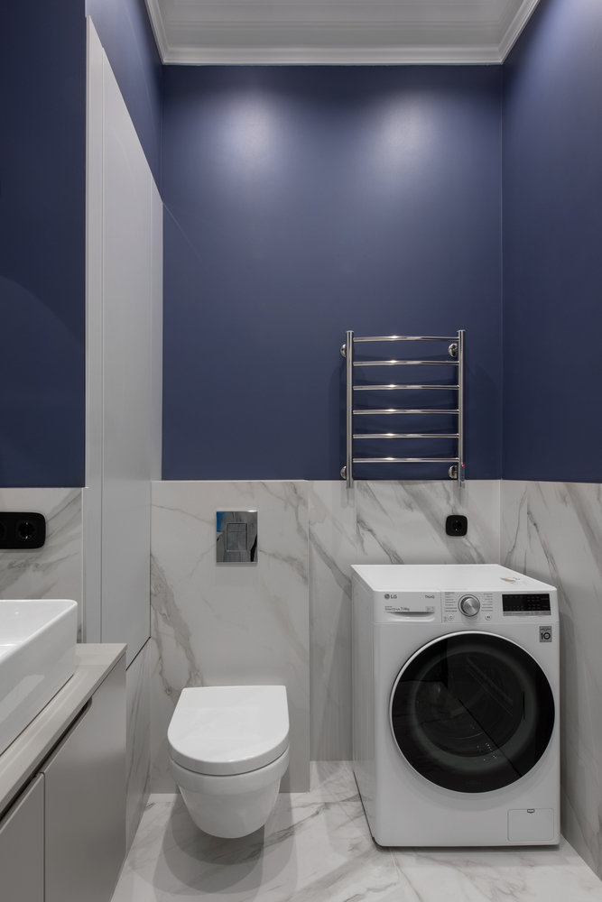 Фотография: Ванная в стиле Современный, Эклектика, Малогабаритная квартира, Квартира, Студия, Проект недели, Москва, Кирпичный дом, до 40 метров, Дарья Максимова – фото на INMYROOM Фотография: Ванная в стиле Современный, Эклектика, Малогабаритная квартира, Квартира, Студия, Проект недели, Москва, Кирпичный дом, до 40 метров, Дарья Максимова – фото на INMYROOM