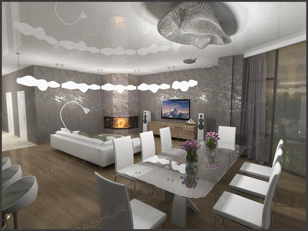 Фото из портфолио Дом в Райгороде – фотографии дизайна интерьеров на INMYROOM