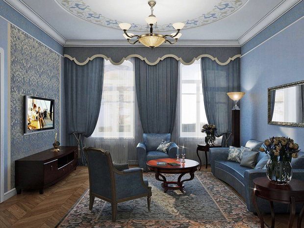 Фото из портфолио КВАРТИРА 120 КВ. МЕТРОВ - Стиль –Новая классика(traditional) – фотографии дизайна интерьеров на INMYROOM