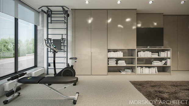 Фото из портфолио Интерьер жилого дома 600 m² – фотографии дизайна интерьеров на INMYROOM