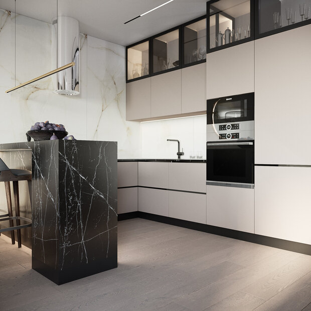 Фото из портфолио Монохром - лаконичный дизайн – фотографии дизайна интерьеров на INMYROOM