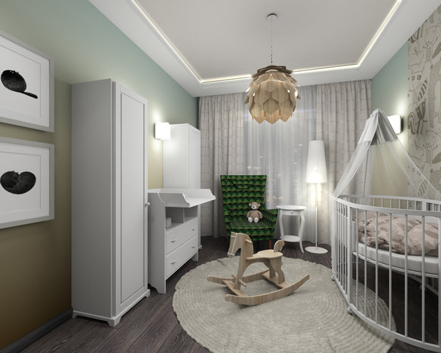 Фото из портфолио квартира для молодой семьи – фотографии дизайна интерьеров на INMYROOM