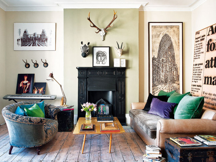 Фотография: Гостиная в стиле Прованс и Кантри, Классический, Современный, Эклектика, Скандинавский, Интерьер комнат, Тема месяца, Эко, Пэчворк – фото на INMYROOM Фотография: Гостиная в стиле Прованс и Кантри, Классический, Современный, Эклектика, Скандинавский, Интерьер комнат, Тема месяца, Эко, Пэчворк – фото на INMYROOM