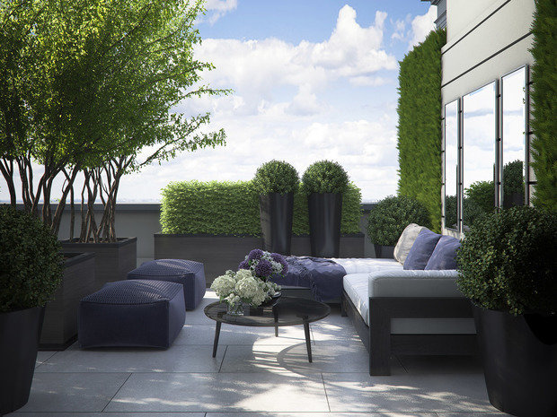 Фото из портфолио Клубный дом на Бронной – фотографии дизайна интерьеров на INMYROOM