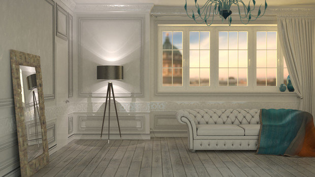Фото из портфолио гостевая  – фотографии дизайна интерьеров на INMYROOM