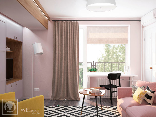 Фото из портфолио Квартира в ретро-стиле – фотографии дизайна интерьеров на INMYROOM