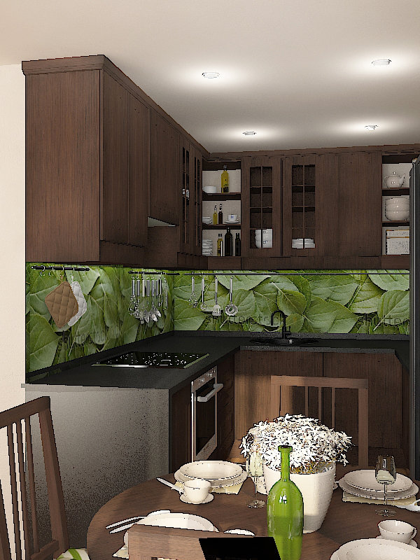 Фото из портфолио Зеленый чай – фотографии дизайна интерьеров на INMYROOM