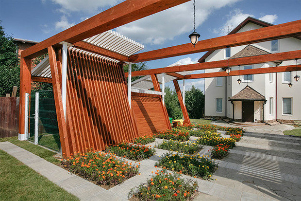 Фотография: Ландшафт в стиле Современный, Стиль жизни, Дача, Дачный ответ – фото на INMYROOM