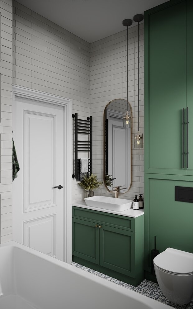 Фото из портфолио Квартира в ЖК «Символ», 90 м² – фотографии дизайна интерьеров на INMYROOM