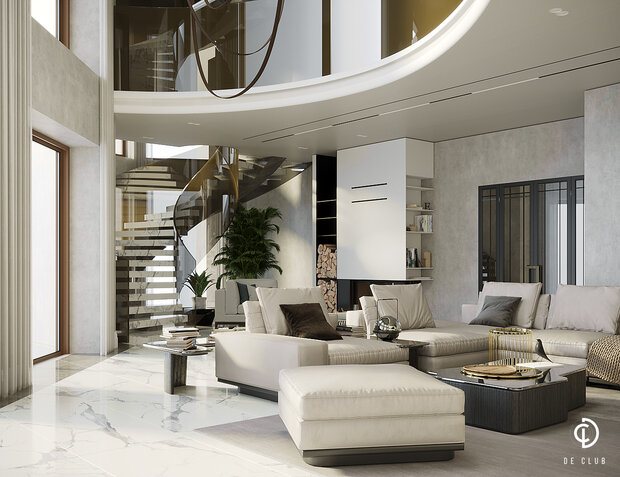 Фото из портфолио Дом 451 м² в с. Кабардинка – фотографии дизайна интерьеров на INMYROOM