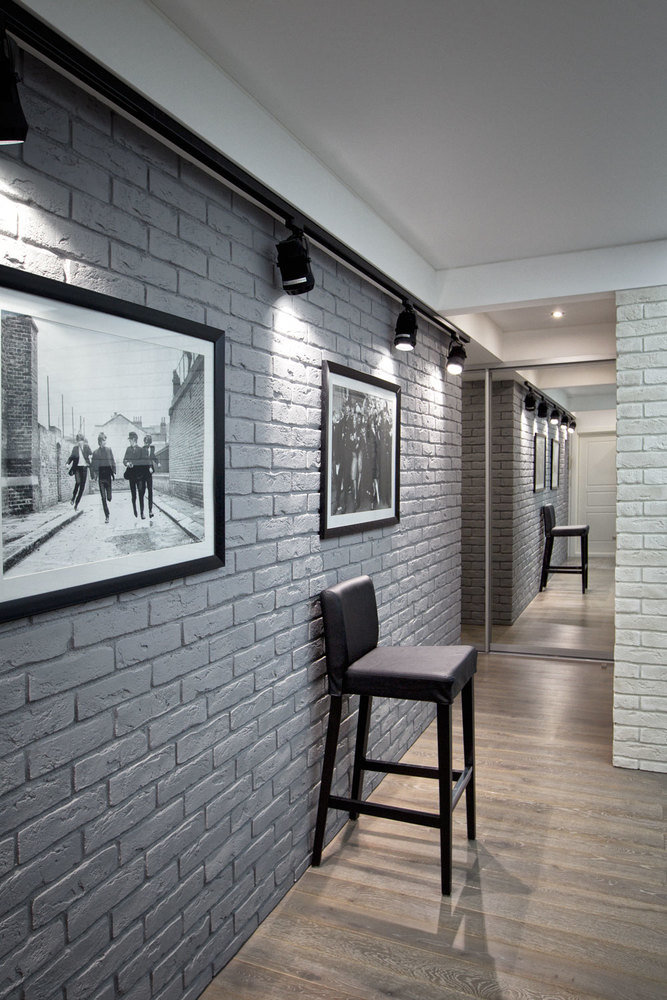 Фото из портфолио Трехкомнатная квартира в стиле лофт – фотографии дизайна интерьеров на INMYROOM Фото из портфолио Трехкомнатная квартира в стиле лофт – фотографии дизайна интерьеров на INMYROOM