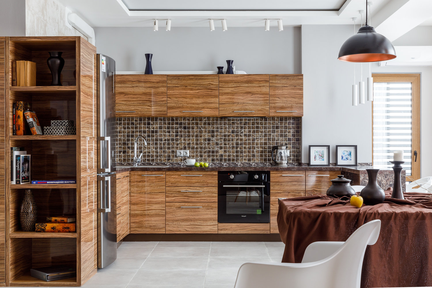 Фотография: Кухня и столовая в стиле Современный, Квартира, Студия, Проект недели, Краснодар, Монолитный дом, 60-90 метров, Ксения Лысенко – фото на INMYROOM Фотография: Кухня и столовая в стиле Современный, Квартира, Студия, Проект недели, Краснодар, Монолитный дом, 60-90 метров, Ксения Лысенко – фото на INMYROOM