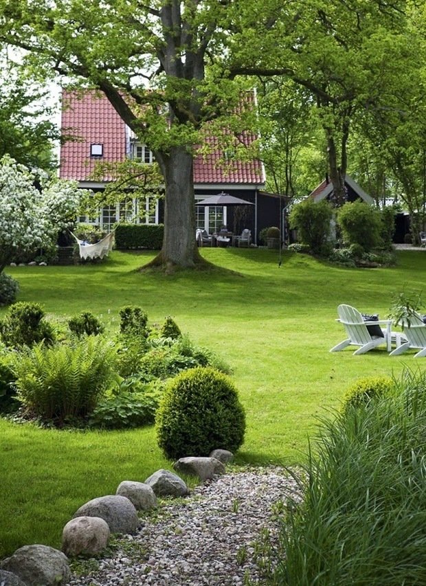 Фотография: Ландшафт в стиле Прованс и Кантри, Дом и дача, дачный участок, первые ландшафтные работы на даче, дача весной, Ирина Лукьянова, Leroy Merlin, подготовка дачного участка – фото на INMYROOM