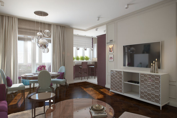 Фотография: Гостиная в стиле Эклектика – фото на INMYROOM