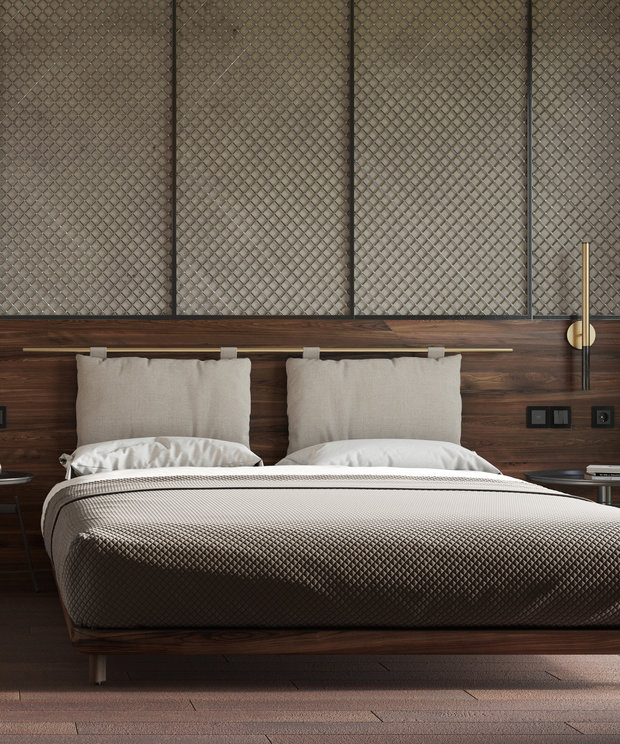 Фото из портфолио Спальня в стиле Лофт – фотографии дизайна интерьеров на INMYROOM