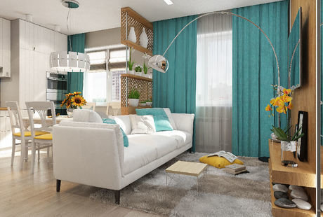 2-комнатная квартира в ЖК "Семейный", Тюмень