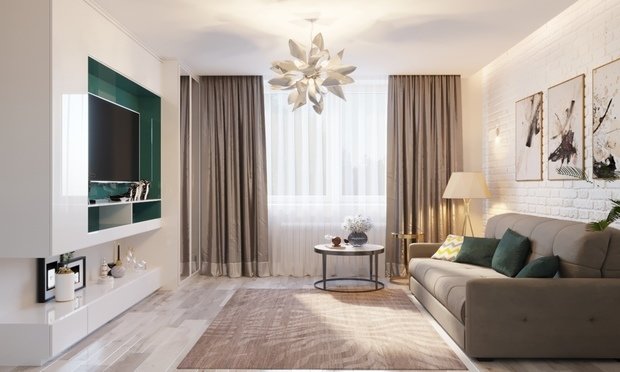 Фото из портфолио Квартира "Флотская" – фотографии дизайна интерьеров на INMYROOM