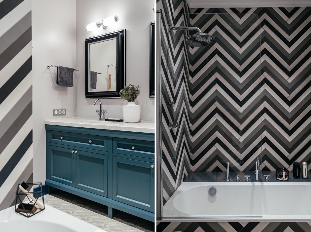 Интерьер в московской «сталинке». Дизайн: Надя Зотова, Enjoy Home Интерьер в московской «сталинке». Дизайн: Надя Зотова, Enjoy Home