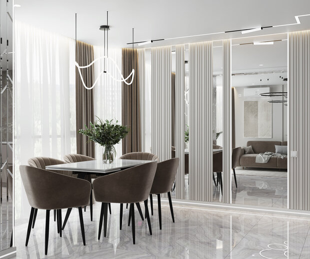 Фото из портфолио Гостиная с интересными решениями – фотографии дизайна интерьеров на INMYROOM