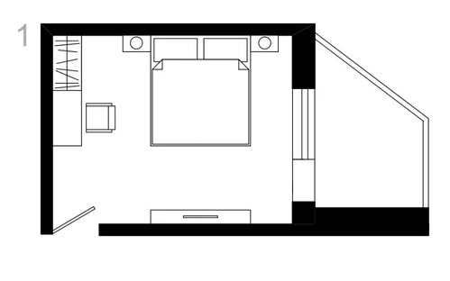 Фотография: Планировки в стиле , Спальня, Советы, Руслан Кирничанский, П44т – фото на INMYROOM Фотография: Планировки в стиле , Спальня, Советы, Руслан Кирничанский, П44т – фото на INMYROOM