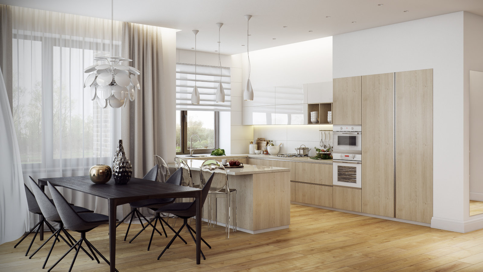 Фотография: Кухня и столовая в стиле Современный, Дом, Минимализм, Проект недели, Подмосковье, архитектурное бюро 108, Екатерина Грицан – фото на INMYROOM Фотография: Кухня и столовая в стиле Современный, Дом, Минимализм, Проект недели, Подмосковье, архитектурное бюро 108, Екатерина Грицан – фото на INMYROOM