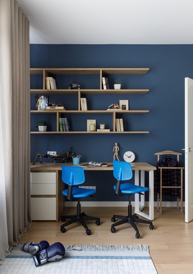 Фотография: Детская в стиле Современный, Квартира, Проект недели, Красногорск, 4 и больше, Более 90 метров, Ирина Бородина – фото на INMYROOM