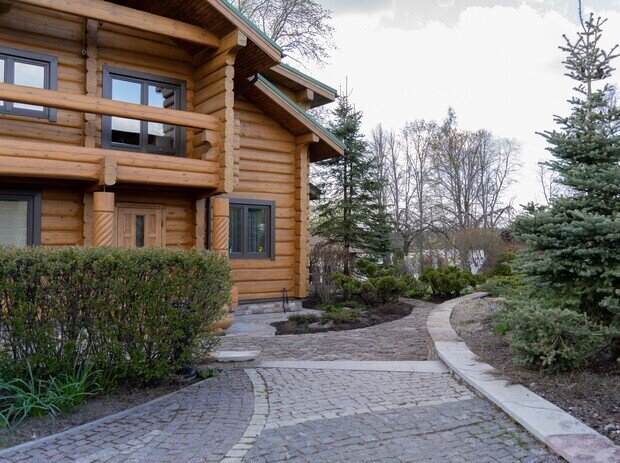 Фотография: Ландшафт в стиле , Дом, Проект дня, Переделка, Дом и дача, 4 и больше, Более 90 метров, Кингисепп, Ольга Фисенко – фото на INMYROOM