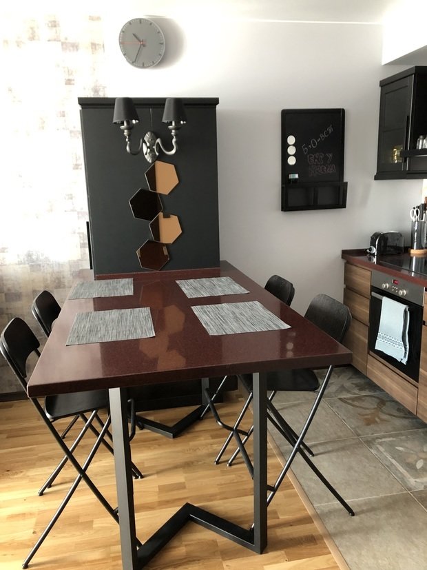 Фото из портфолио Квартира с гостевой спальней и столовой-баром – фотографии дизайна интерьеров на INMYROOM
