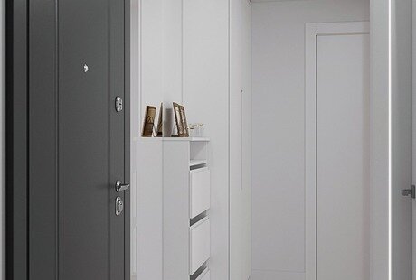 2021 год квартира с парящей кроватью