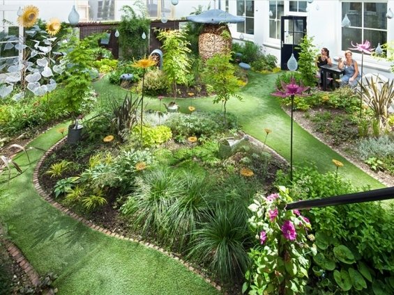 Фотография: Ландшафт в стиле , Дома и квартиры, Городские места, Отель, Амстердам – фото на INMYROOM