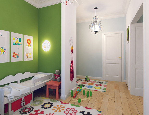 Фото из портфолио Квартира в Скандинавском стиле – фотографии дизайна интерьеров на INMYROOM
