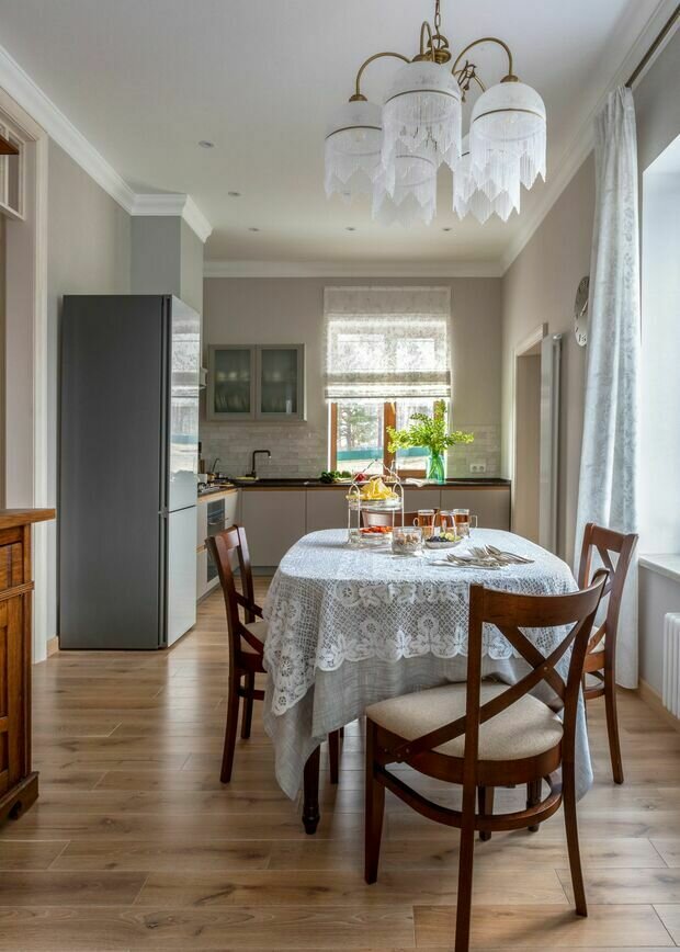 Фотография: Кухня и столовая в стиле Классический, Современный, Эклектика, Винтажный,  – фото на INMYROOM