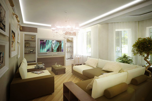 Фото из портфолио гостиная в доме – фотографии дизайна интерьеров на INMYROOM