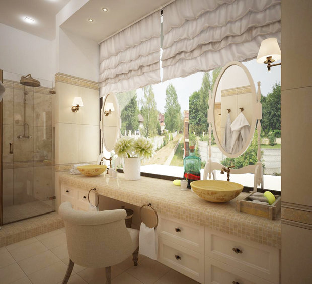 Фото из портфолио Загородный дом в поселке FORTOPS, 190 м2 – фотографии дизайна интерьеров на INMYROOM