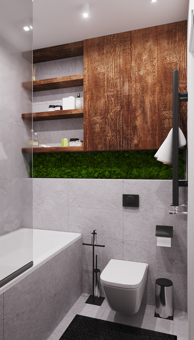 Фото из портфолио Сан.узел – фотографии дизайна интерьеров на INMYROOM