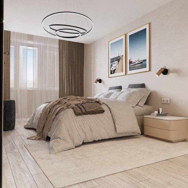 Фото из портфолио Квартира П-44Т – фотографии дизайна интерьеров на INMYROOM