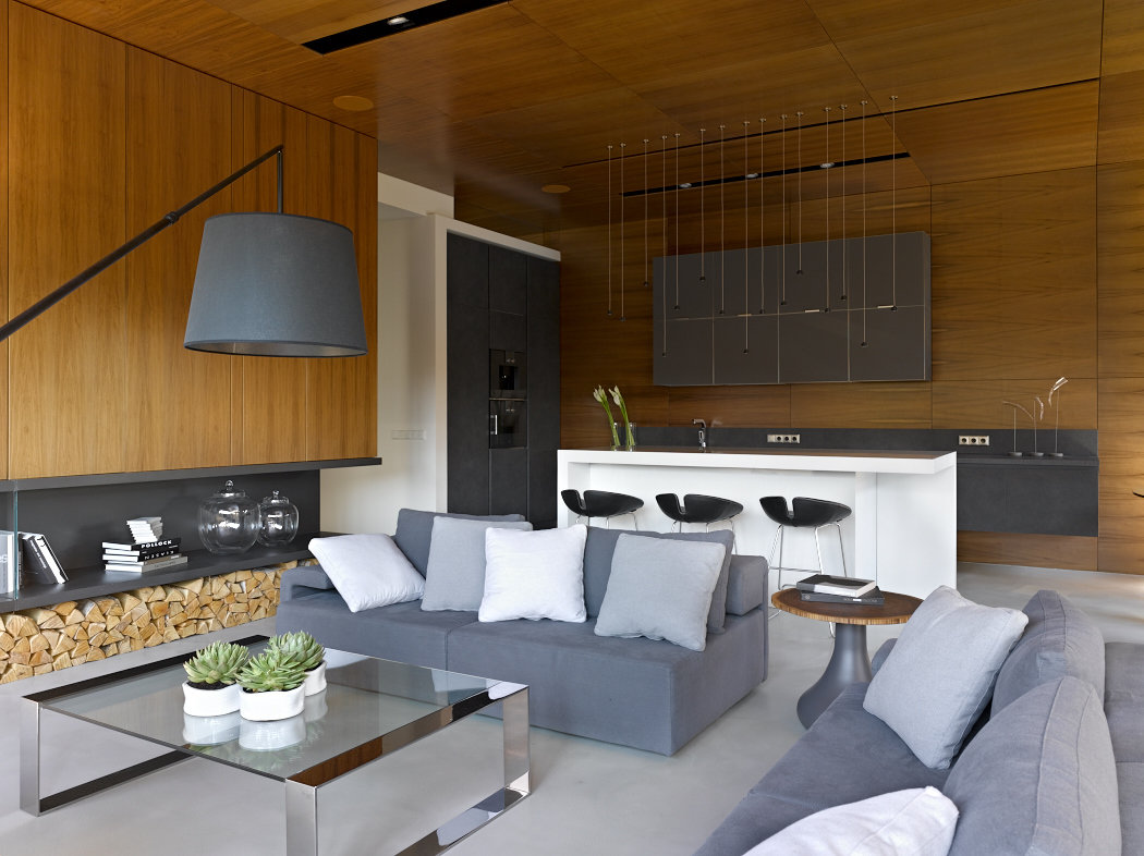 Фотография: Гостиная в стиле Современный, Эко, Дом, Архитектура, Дизайн интерьера, Декор, Проект недели, Дом на природе, Дом и дача, отделка – фото на INMYROOM