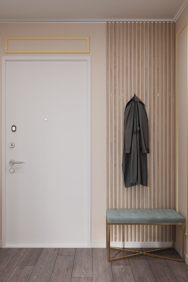 Фото из портфолио Квартира 57 кв.м. в стиле эклектика ЖК на Симоновском. – фотографии дизайна интерьеров на INMYROOM