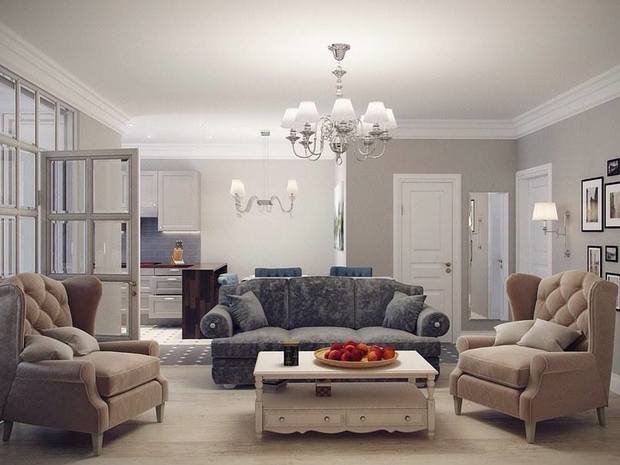 Фото из портфолио Классические апартаменты. – фотографии дизайна интерьеров на INMYROOM