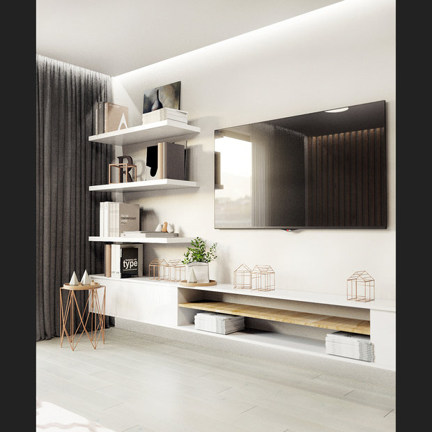 Фото из портфолио Tender Contemporary Provence Москва – фотографии дизайна интерьеров на InMyRoom.ru