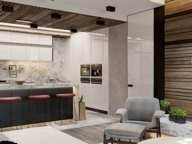 Фото из портфолио Парк Рублево – фотографии дизайна интерьеров на INMYROOM