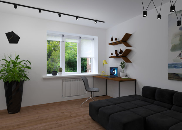 Фото из портфолио Квартира для байкера – фотографии дизайна интерьеров на INMYROOM