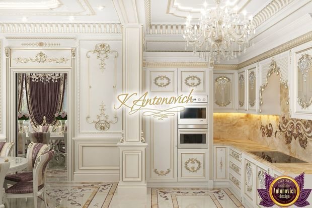 Фото из портфолио Luxurious kitchen design from Katrina Antonovich – фотографии дизайна интерьеров на INMYROOM